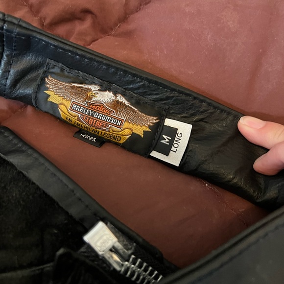 Harley-Davidson Leather Chaps - Picture 6 of 6